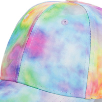 Nowe mody kobiet krawat czepek do farbowania włosów Multicolor nieregularny nadruk czapka z daszkiem kobieta Outdoor Streetwear czapki letnie czapki 5